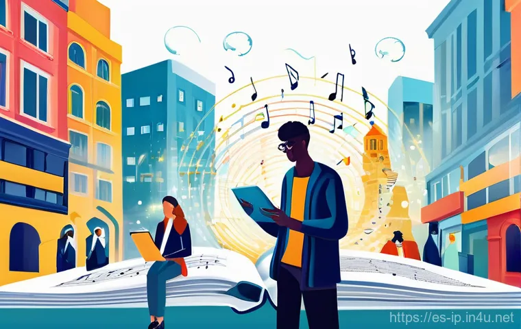 지적재산권과 국제법의 관계 - **"Global Creative Guardian"**: A vibrant, inspiring illustration of diverse creators (a writer with...