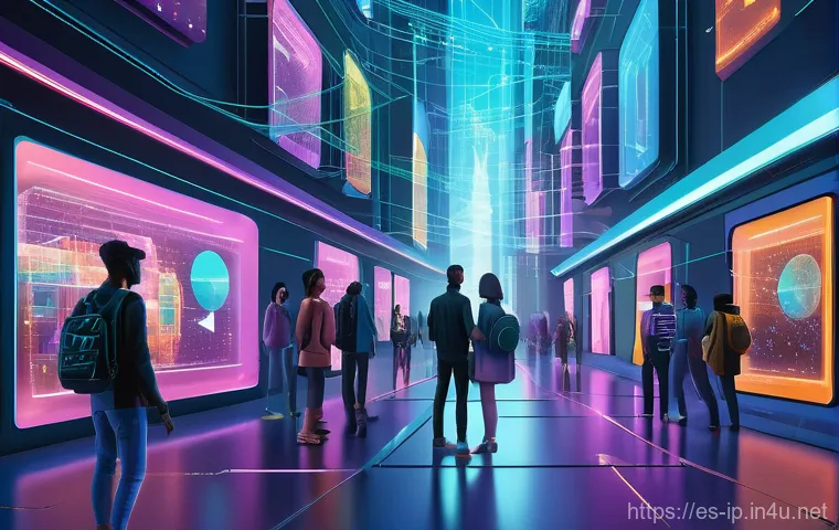 지적재산권 전문가로서의 일상 - **Prompt:** A thought-provoking conceptual image illustrating the complex relationship between human...